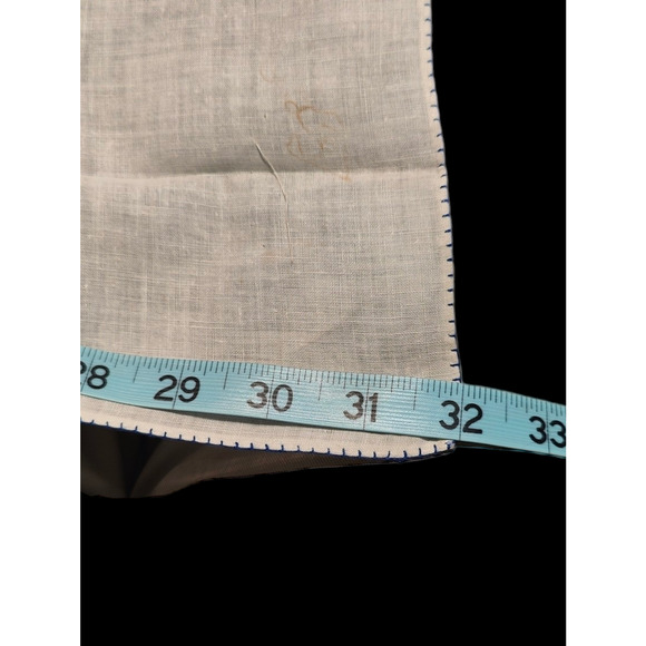 8 Vintage Hand Made Napkins & Matching Tablecloth - Picture 8 of 8